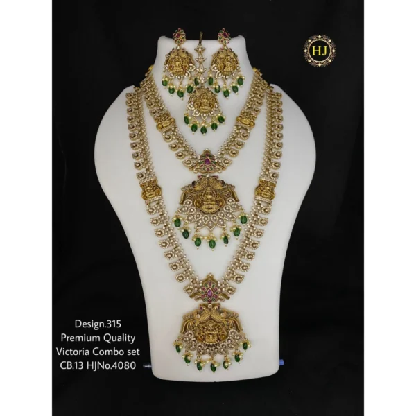 Premium Victoria Combo Set - HIRAL JEWELLERY