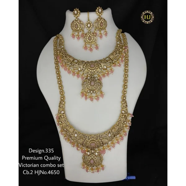 Premium Victorian Combo Set - HIRAL JEWELLERY