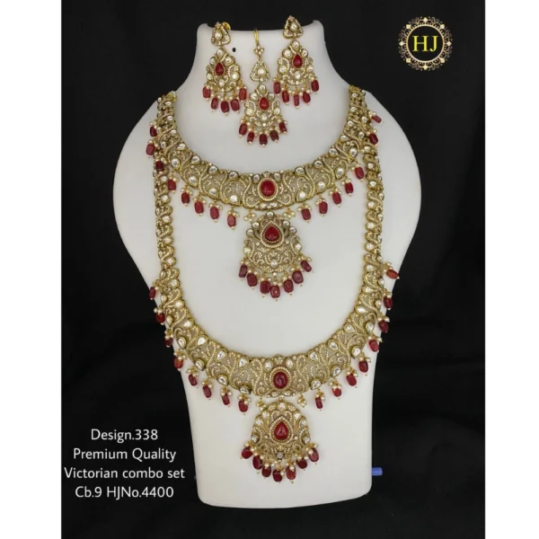 Premium Victorian Combo Set - HIRAL JEWELLERY