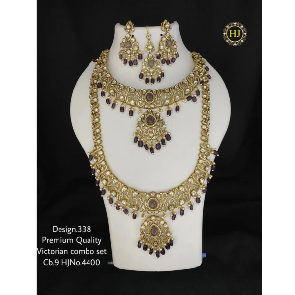 Premium Victorian Combo Set - HIRAL JEWELLERY
