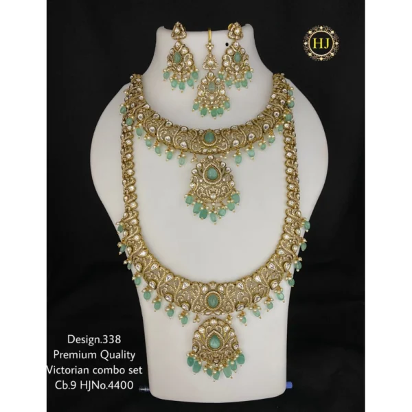 Premium Victorian Combo Set - HIRAL JEWELLERY