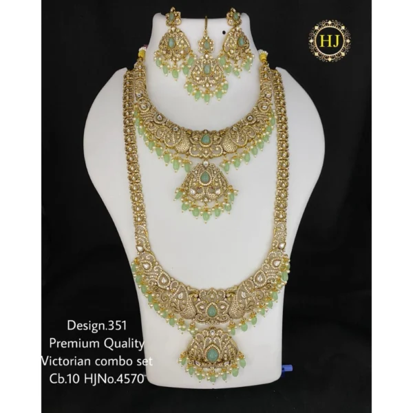 Premium Victorian Combo Set - HIRAL JEWELLERY