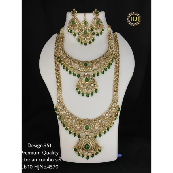 Premium Victorian Combo Set - HIRAL JEWELLERY