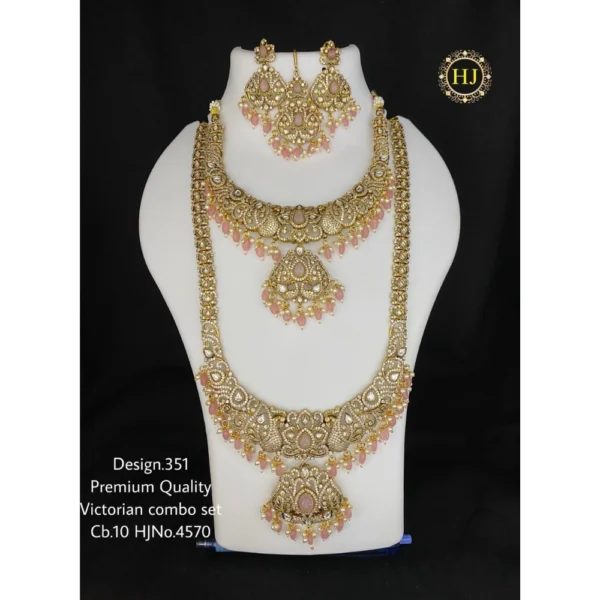 Premium Victorian Combo Set - HIRAL JEWELLERY