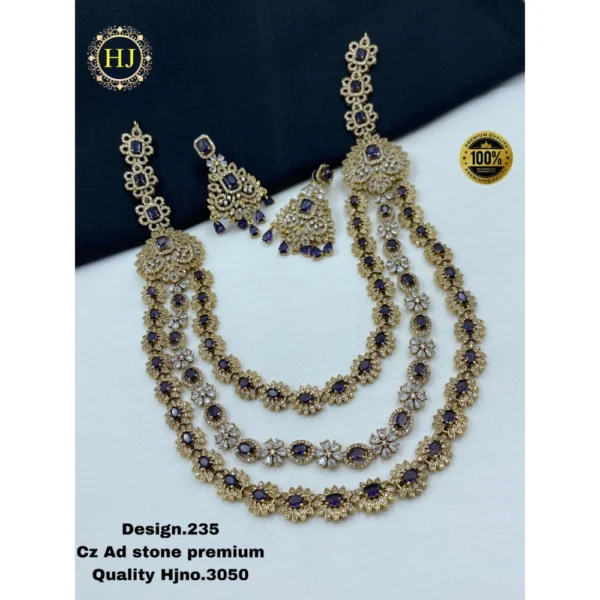 Premium CZ AD Stone - HIRAL JEWELLERY