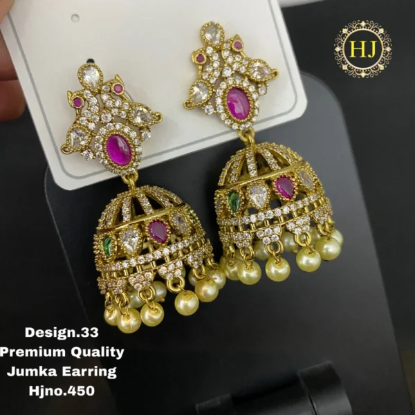Premium Jumka Earring - HIRAL JEWELLERY