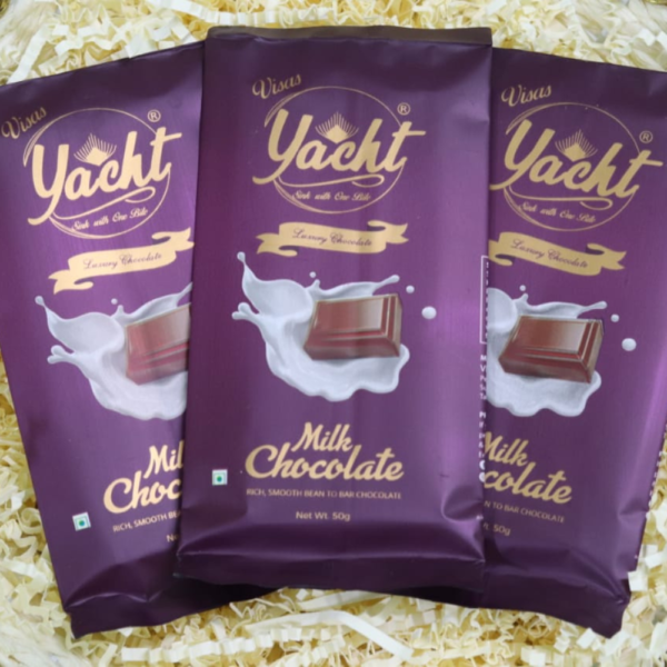 Milk Chocolate ? 50g - YACHT CHOCOLATES