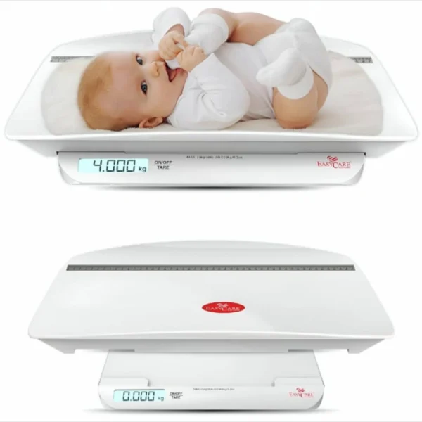 EASYCARE EC3402A DIGITAL BABY WEIGHING SCALE WITH HEIGHT METER & BABY TRAY - OCEANIC HEALTHCARE