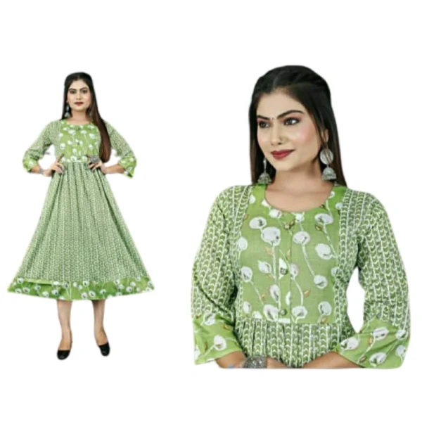 MIX AND MATCH LONG ANARKALI - THIRUPPUR SV BANIYAN STORE