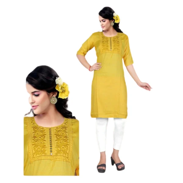 RUTVI EMBROIDERY WITH MIRROR WORK - THIRUPPUR SV BANIYAN STORE