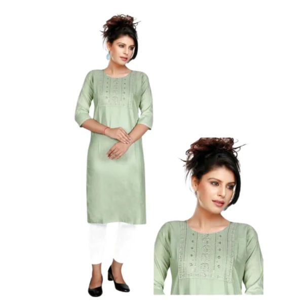 NISHA FANCY TOP WITH OVERLOCK - THIRUPPUR SV BANIYAN STORE
