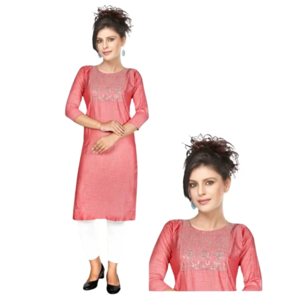 NISHA FANCY TOP WITH OVERLOCK - THIRUPPUR SV BANIYAN STORE