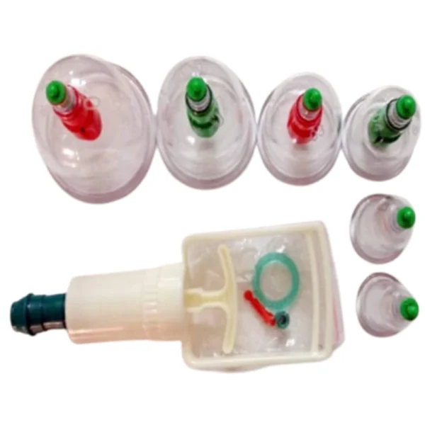 VACUUM CUP 6PCS MASSAGE THERAPY MASSAGER - OCEANIC HEALTHCARE