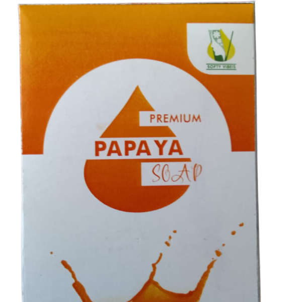 Papaya Soap 100GM - Nayaki Cosmetics
