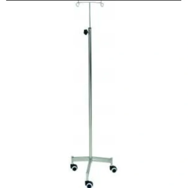 OH 505(SS)STAINLESS STEEL IV STAND WITH 2'WHEELS;DURABLE AND MOBILE SOLUTION FOR MEDICAL - OCEANIC HEALTHCARE