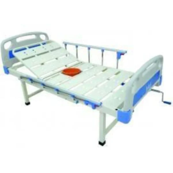 OH 478-BACKREST SEMI-FOWLER COT WITH COMMODE PROVISION - OCEANIC HEALTHCARE