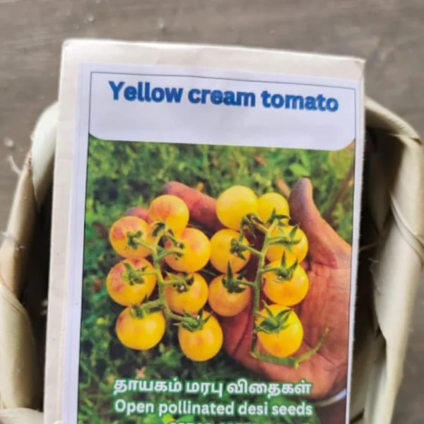 YELLOW CREAM TOMATO - THAAYAGAM NATURALS