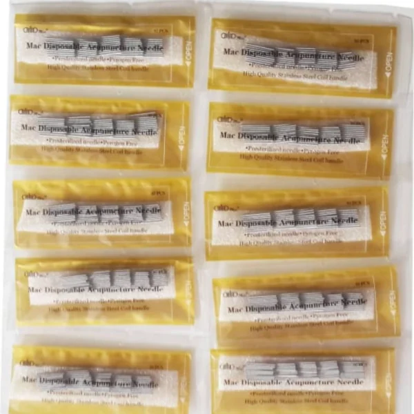 SUJOK ACUPUNCTURE NEEDLES MAC BRAND 0.18X7 2500 PIECES - OCEANIC HEALTHCARE