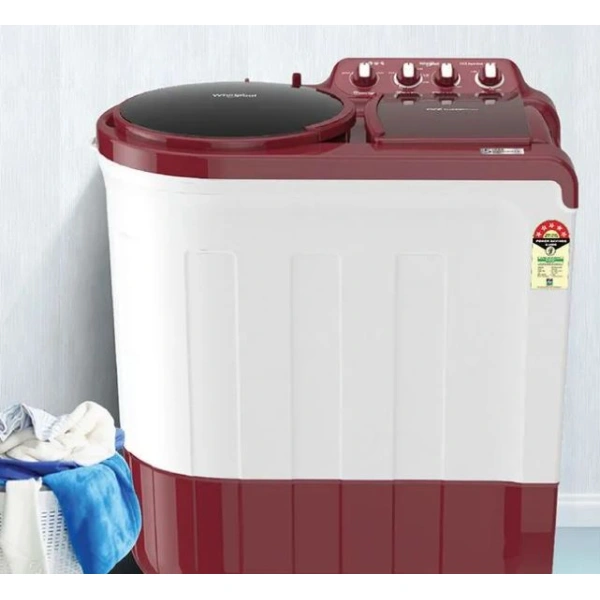 WHIRLPOOL SEMI AUTOMATIC (8.0 KG) WASHING MACHINE (ACE 8.0 SUPERSOAK (CORAL RED) (5YR)-N (30275))